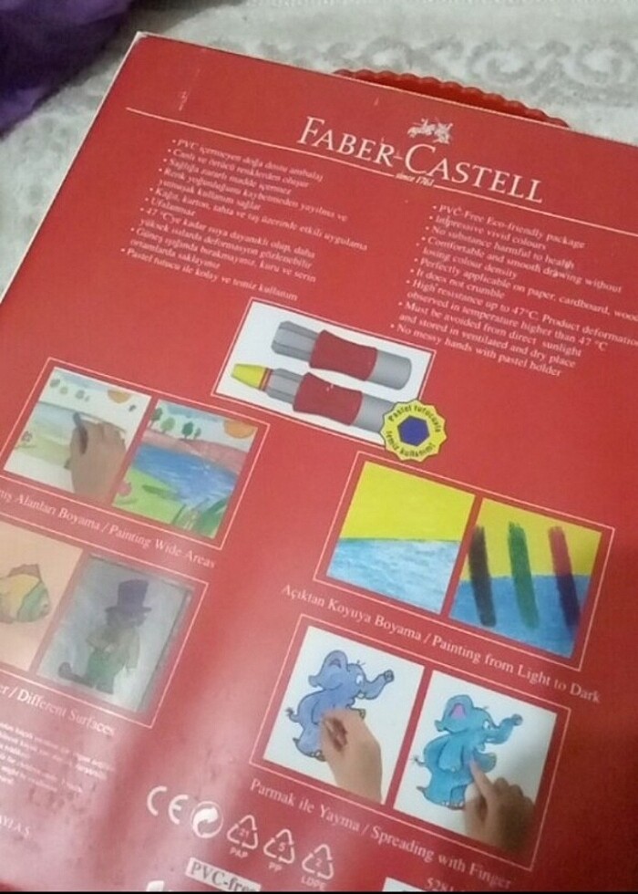 Faber Castell pastel boya 36'lı - Görsel 3