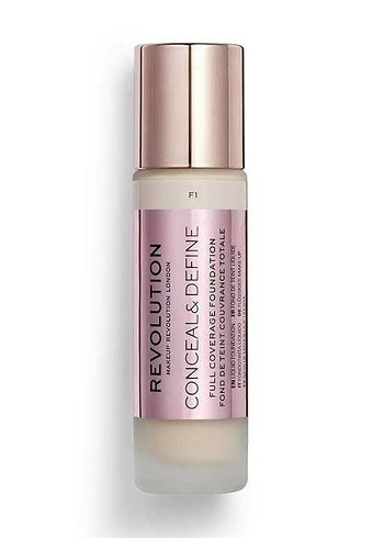 Revolution Conceal & Define Fondöten F1 Bej