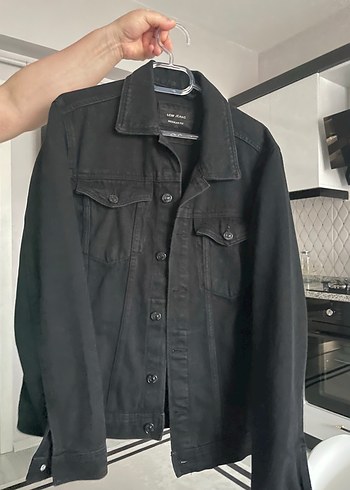 LC Waikiki Siyah Lcw Jeans Kot Ceket S Beden