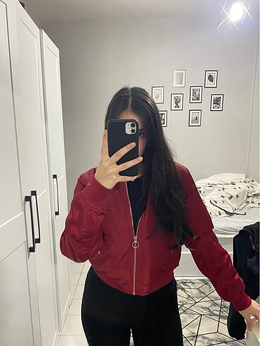 m Beden Bordo ceket