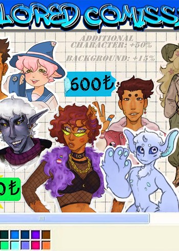 Çizim Komisyonu Art Comission - Görsel 3