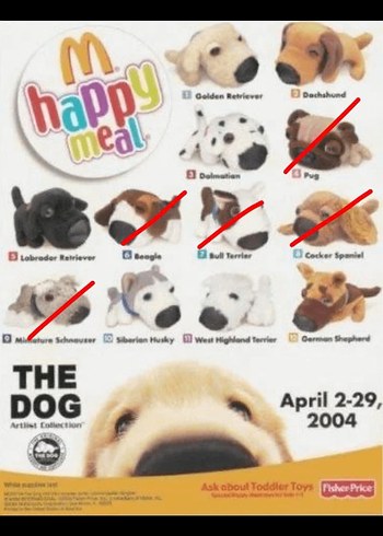 Mcdonald's The Dog Artlist Collection - Görsel 2