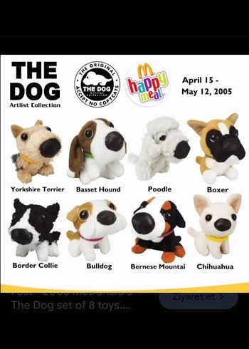 Mcdonald's The Dog Artlist Collection - Görsel 3