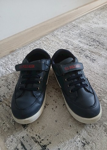 U.S Polo Assn. Çocuk Cırt Cırtlı Spor Ayakkabı
