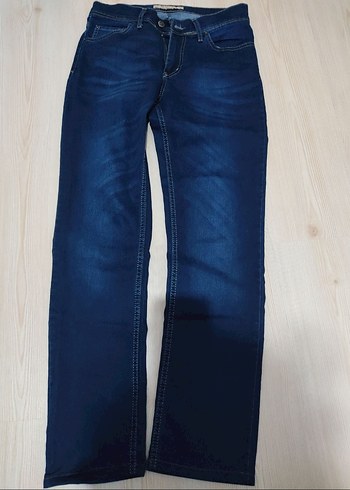 Lacivert Regular Fit Kadın Denim Jean
