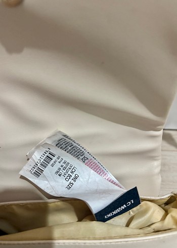 Bej Kemer Detaylı Kadın Çanta - Görsel 2