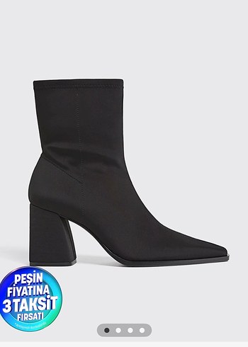 Siyah Topuklu Kadın Bot - Görsel 2
