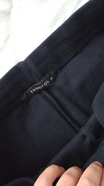 Trendyol & Milla Örme İspanyol paça pantolon