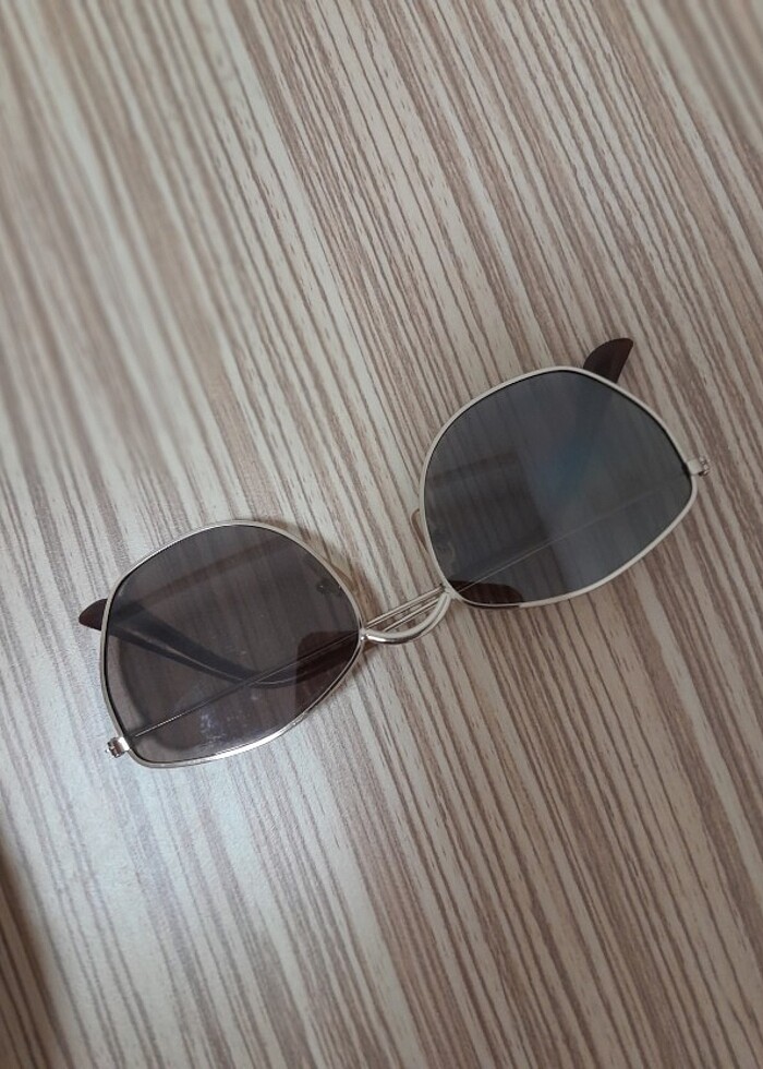 Kahve retro gözlük - Görsel 2