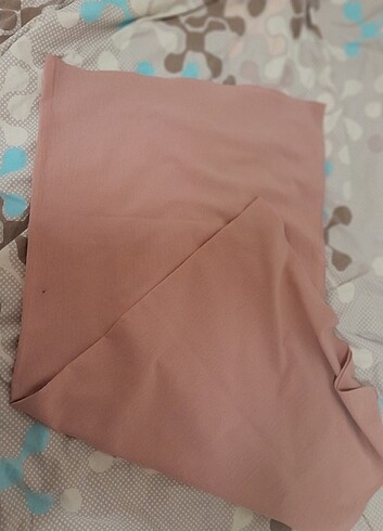 Pembe eşarp büyük boy