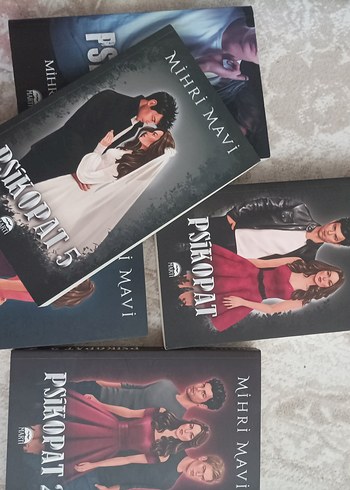  Psikopat Serisi Roman Seti - 4 Kitap
