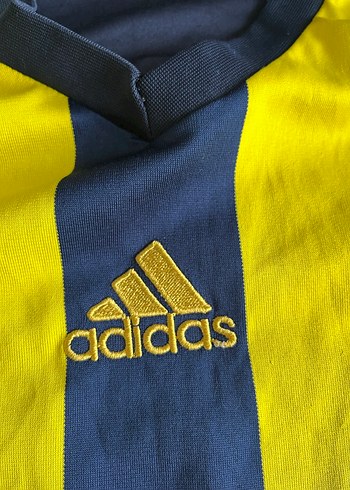 Sarı-Lacivert Çizgili V Yaka Erkek forma - Görsel 7