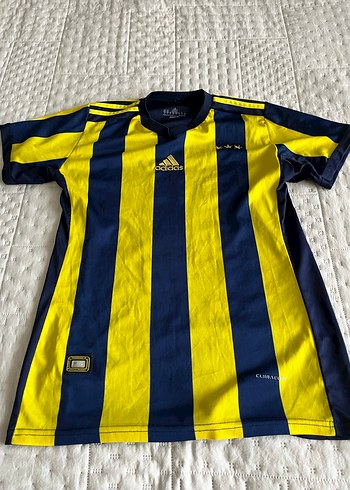 Sarı-Lacivert Çizgili V Yaka Erkek forma - Görsel 3