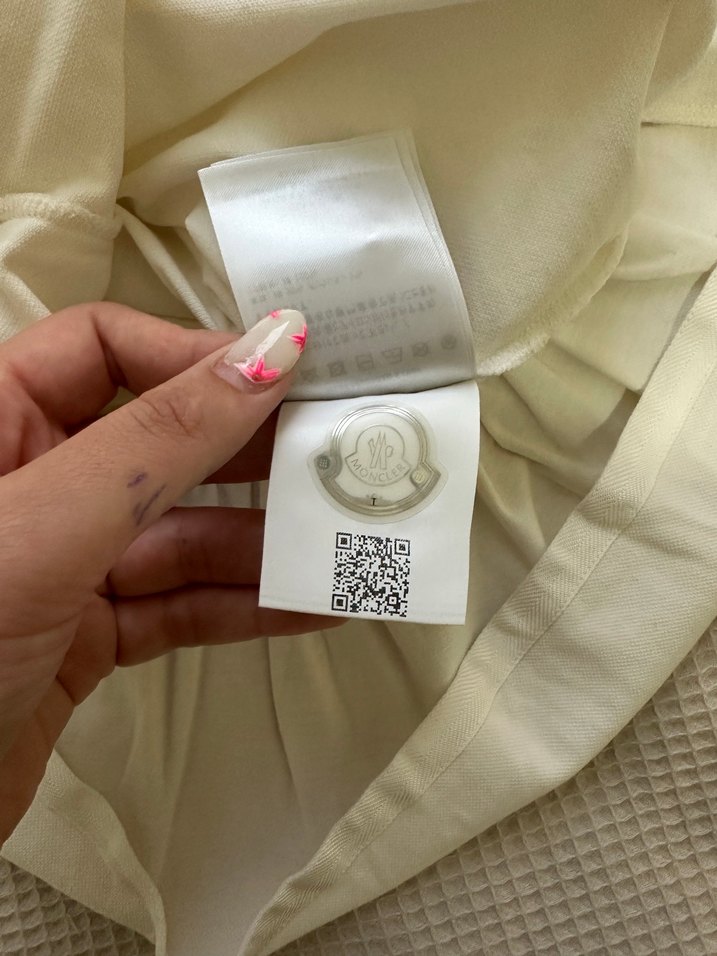 Kız Çocuk Beyaz Düğmeli Pamuklu Elbise - Görsel 5