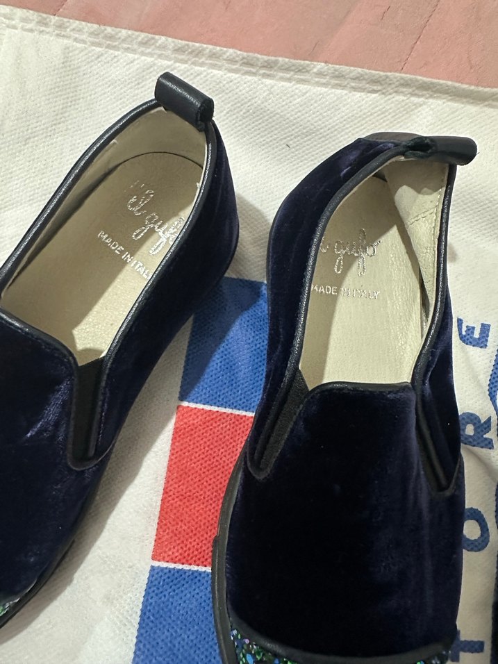 Çocuk Lacivert Bağcıksız Ayakkabı - Görsel 4