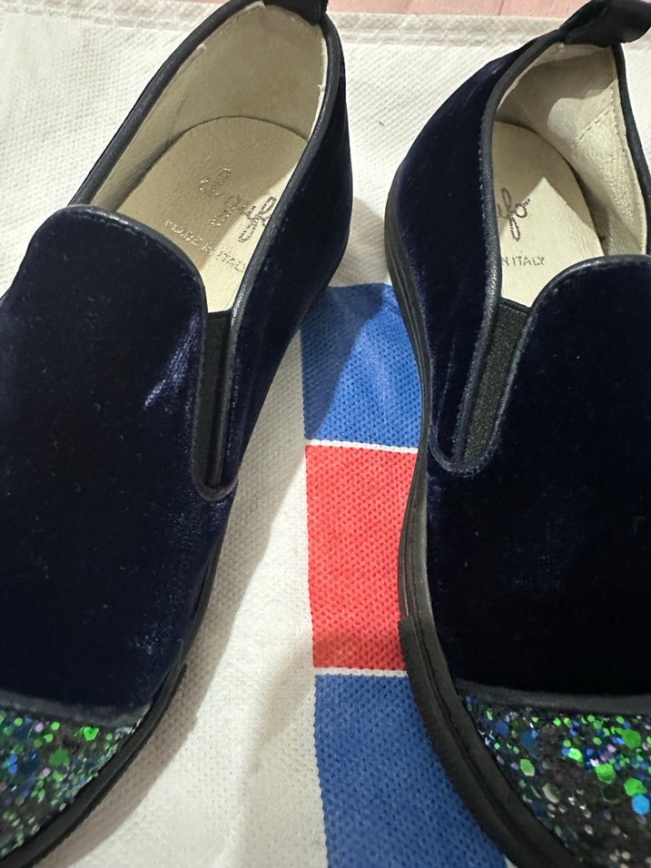 Çocuk Lacivert Bağcıksız Ayakkabı - Görsel 3