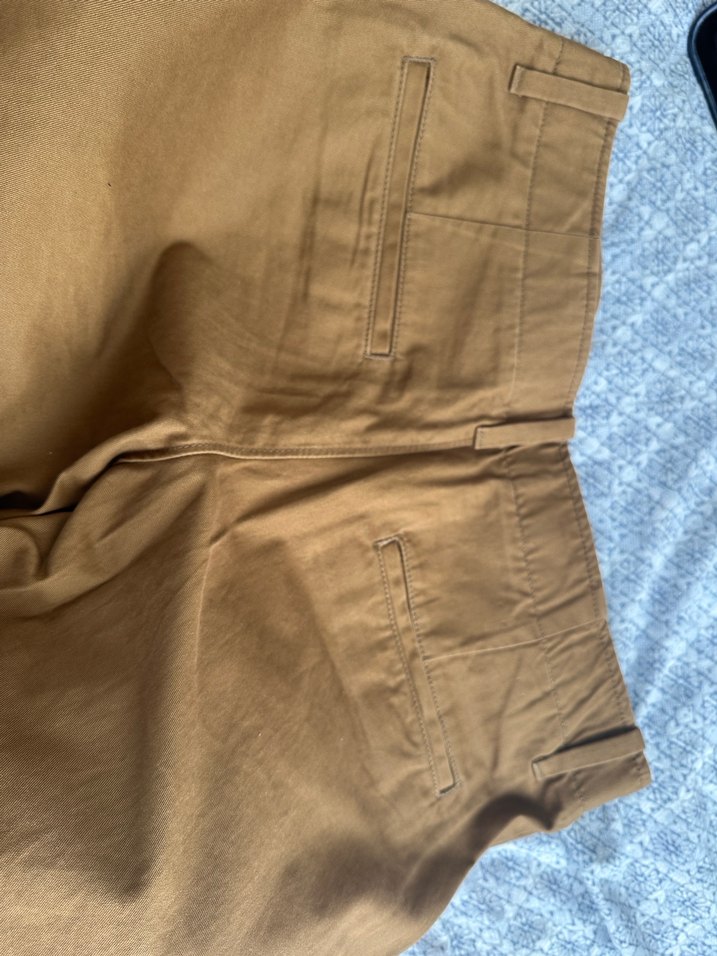 Düğmeli Kahverengi Erkek Şort - Görsel 2