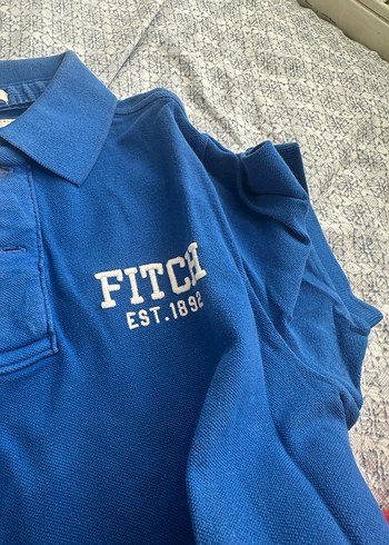 Mavi Kısa Kollu Polo Tişört - Görsel 2