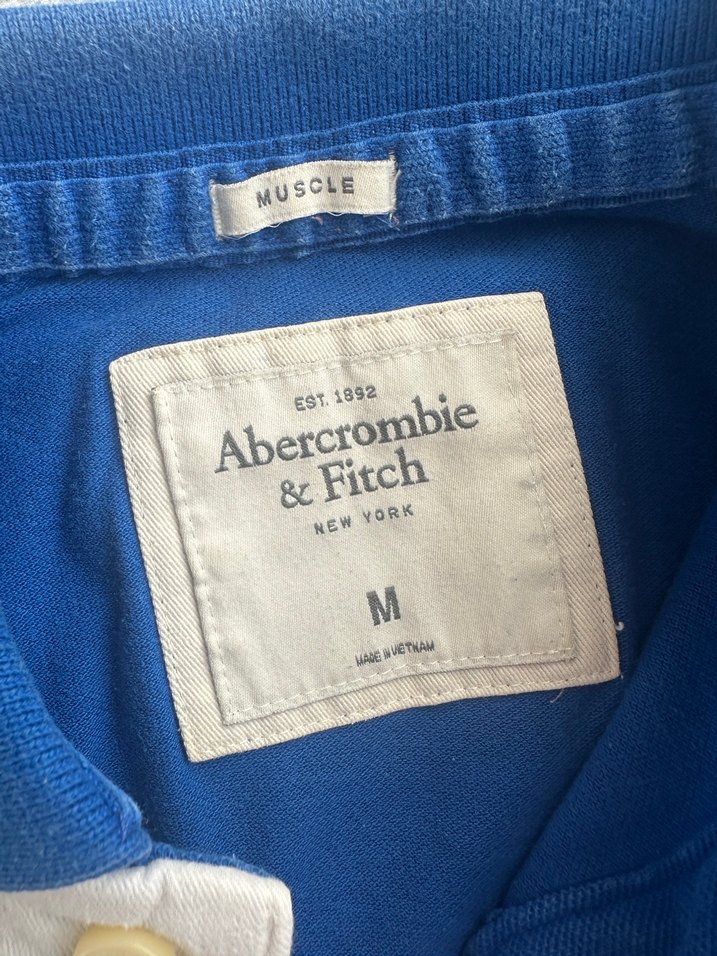 Mavi Kısa Kollu Polo Tişört - Görsel 3