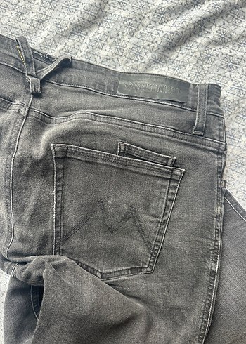 Gri Regular Fit Denim erkek Pantolon - Görsel 4