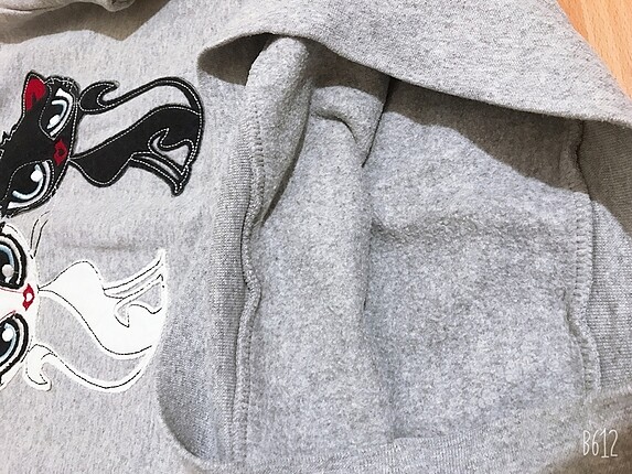 l Beden gri Renk Sweatshirt
