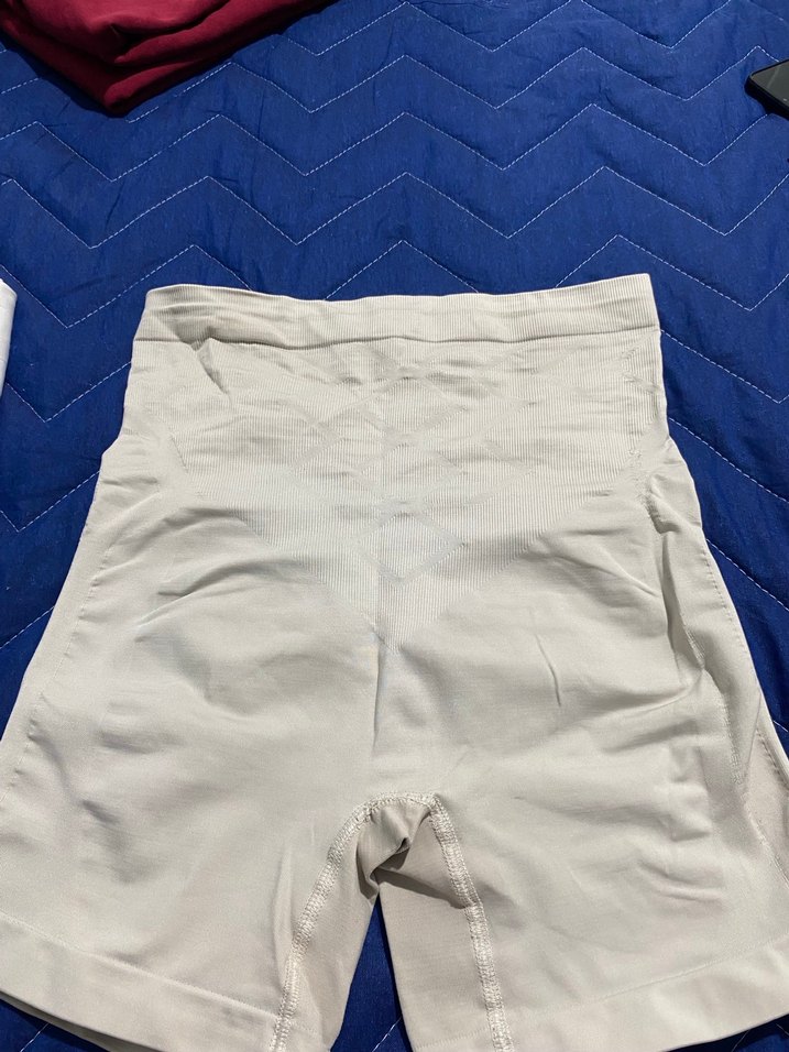 Gri Elastik Bantlı şort korse - Görsel 2