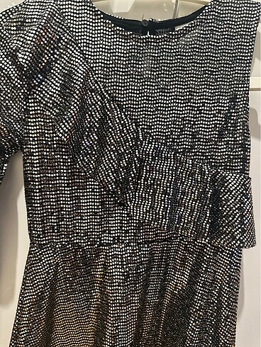 Zara Zara kendinden payetli tek omuz kız çocuk abiye