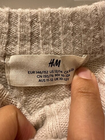 11-12 Yaş Beden HM kazak
