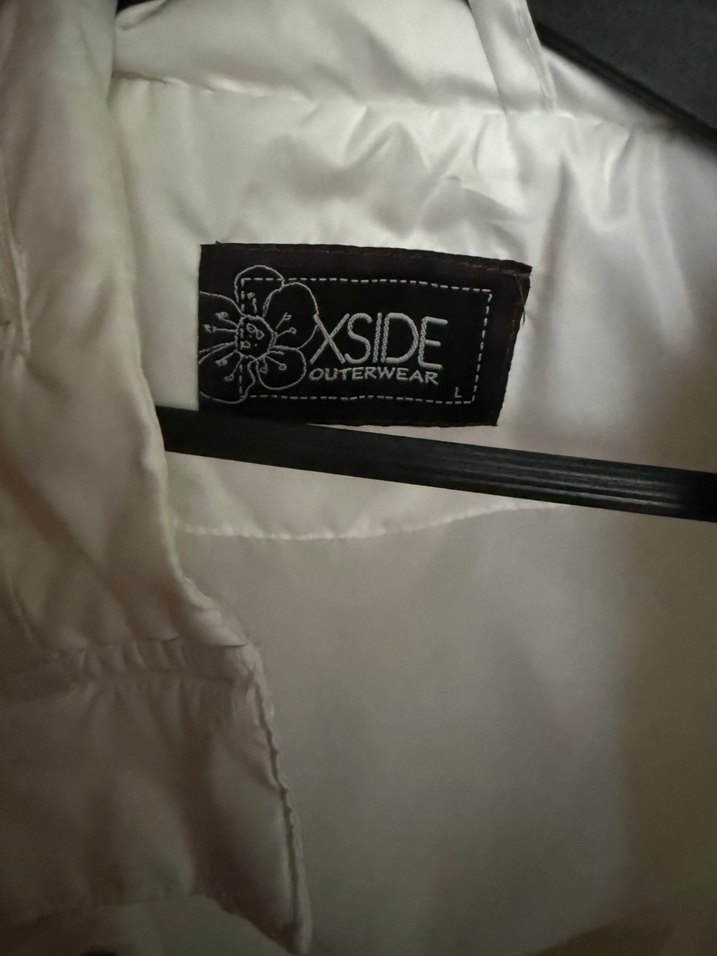 Düğmeli Beyaz Kadın Yelek - Görsel 2