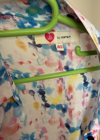 Kadın Çok Renkli Uzun Kollu Gömlek - Görsel 2