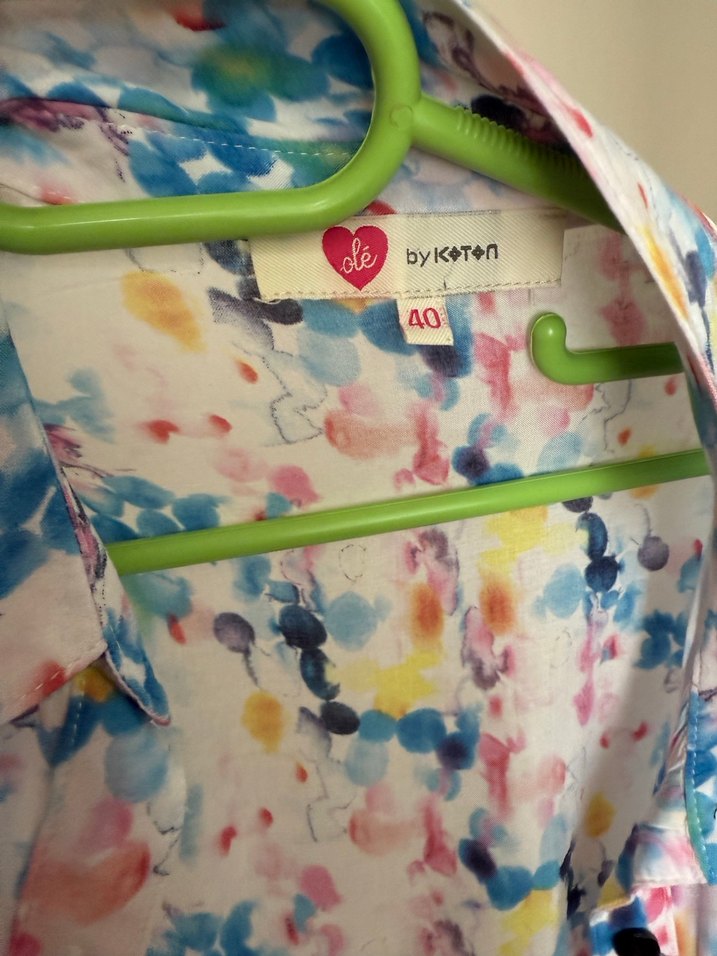 Kadın Çok Renkli Uzun Kollu Gömlek - Görsel 2