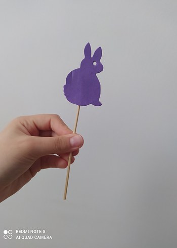 Renkli Hayvan ve Kelebek Şekilli gölge kuklaları - Görsel 3