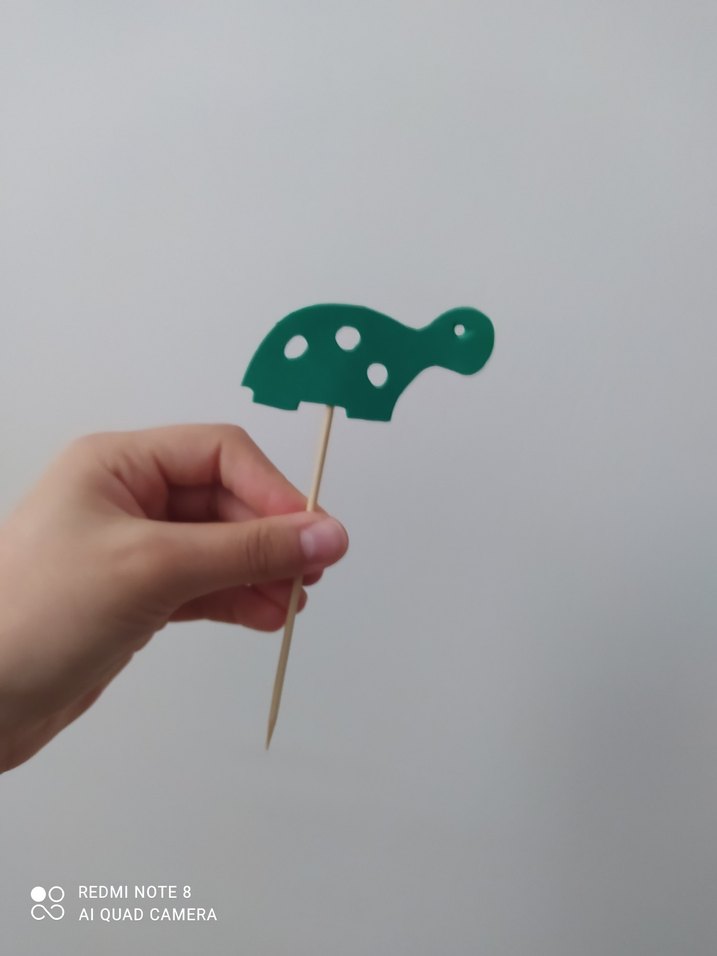 Renkli Hayvan ve Kelebek Şekilli gölge kuklaları - Görsel 4