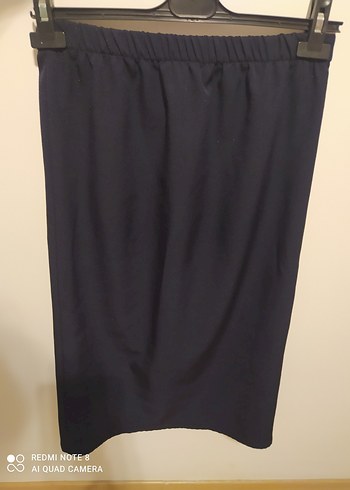 lacivert Midi Kalem Etek - Görsel 2