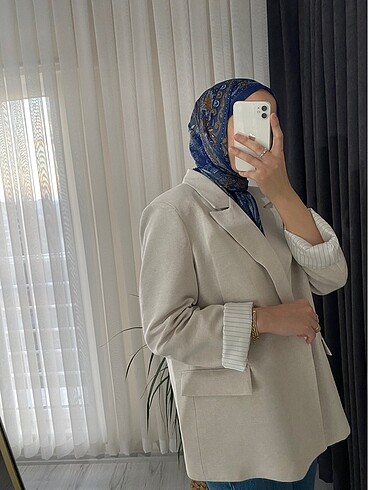 Keten Blazer Ceket
