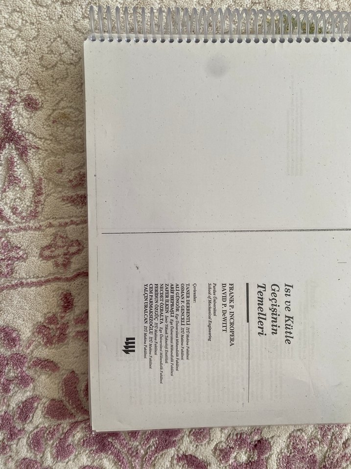 Genel Fizik Statik Mukavement Termodinamik Isı ve kütle geçiş - Görsel 4