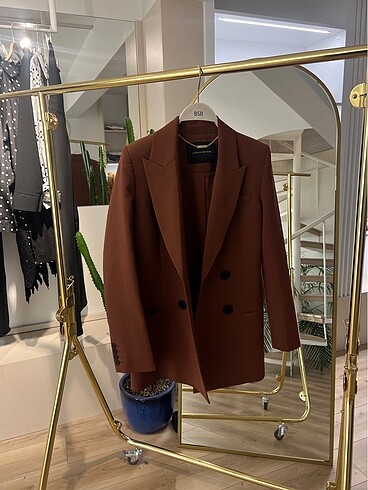 Kahverengi blazer
