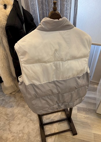 Gri Kadın Kemerli Yelek - Görsel 2