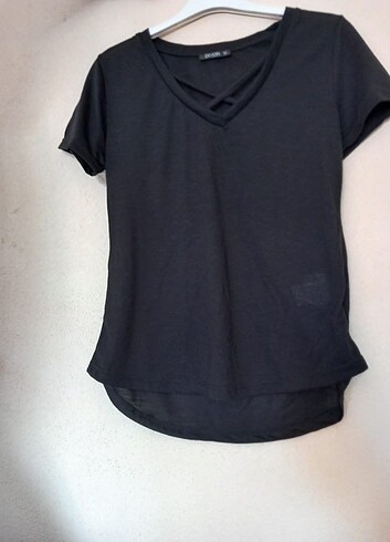 l Beden Dekolteli t-shirt