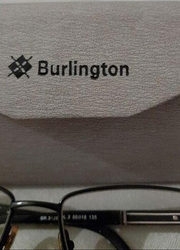 Burlington Burlington optik cerçeve ve kutusu, camı degiştirmek gerekir