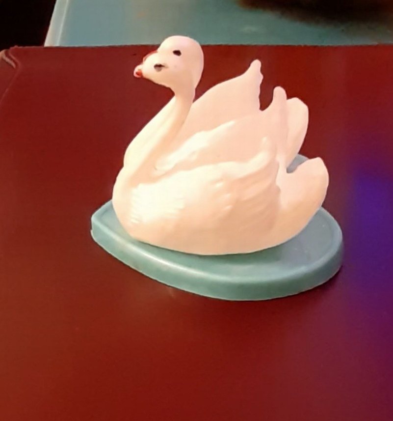 Beyaz Kuğu Figürleri Dekoratif - Görsel 2