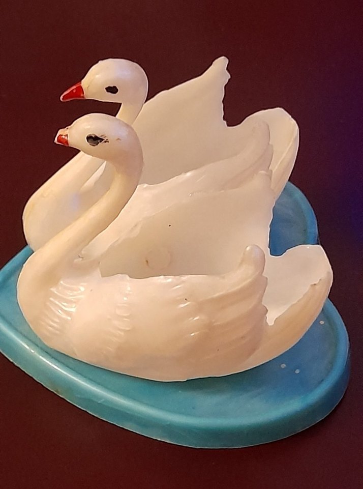 Beyaz Kuğu Figürleri Dekoratif - Görsel 3