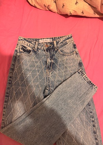 Taşlı jean - Görsel 2