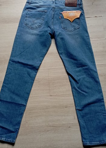 Levis Levi S 501 Mavi Erkek Denim Pantolon