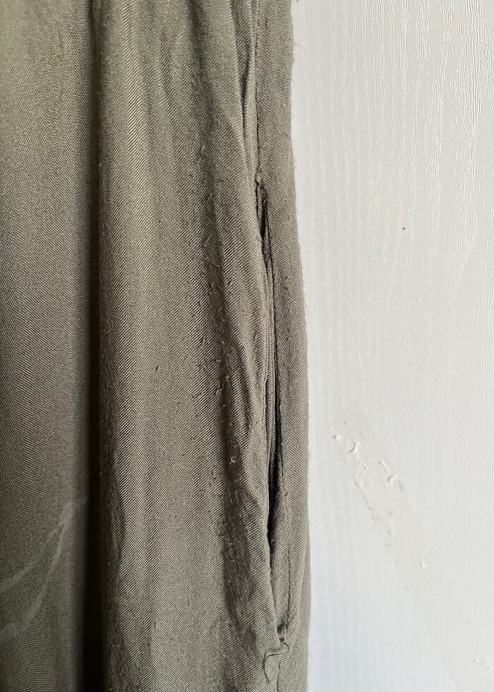 Asker yeşili elbise - Görsel 2