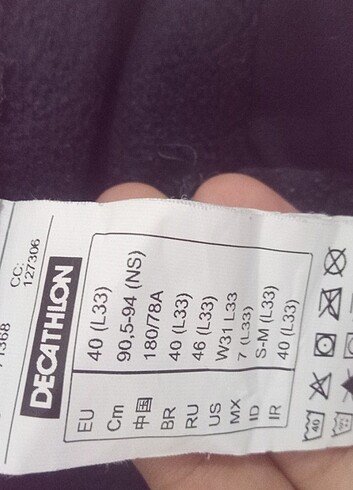 l Beden gri Renk Kışlık pantolon