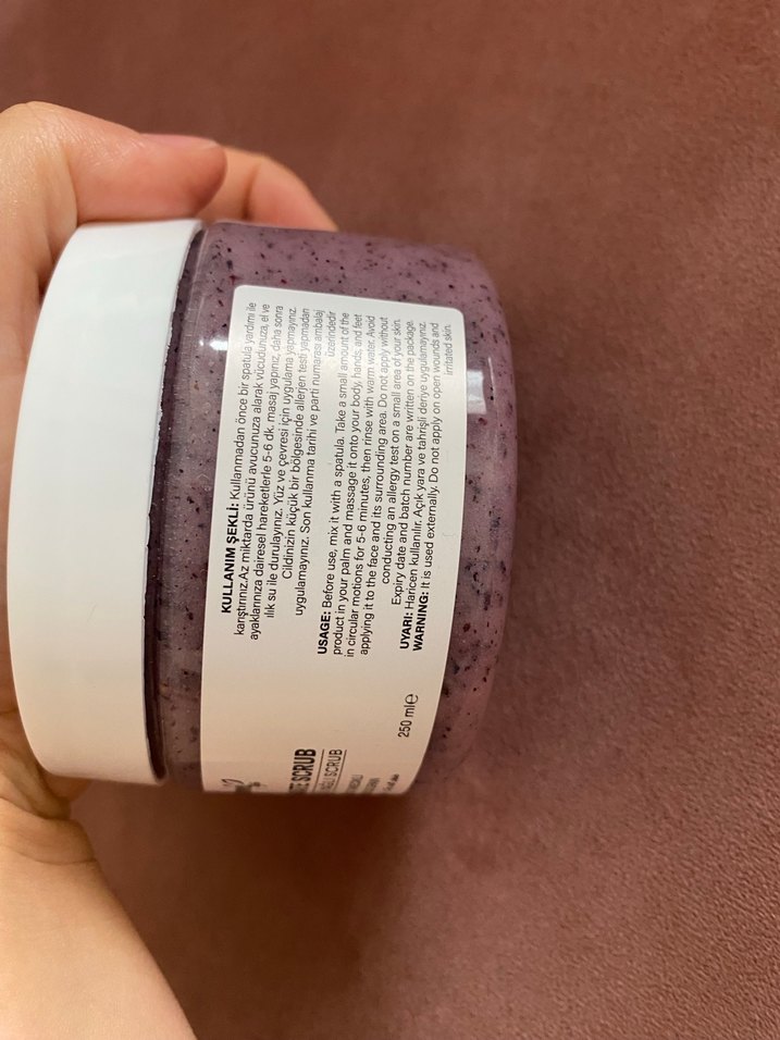 Nar Çekirdeği Yağlı Vücut Peelingi 250 ml - Görsel 3