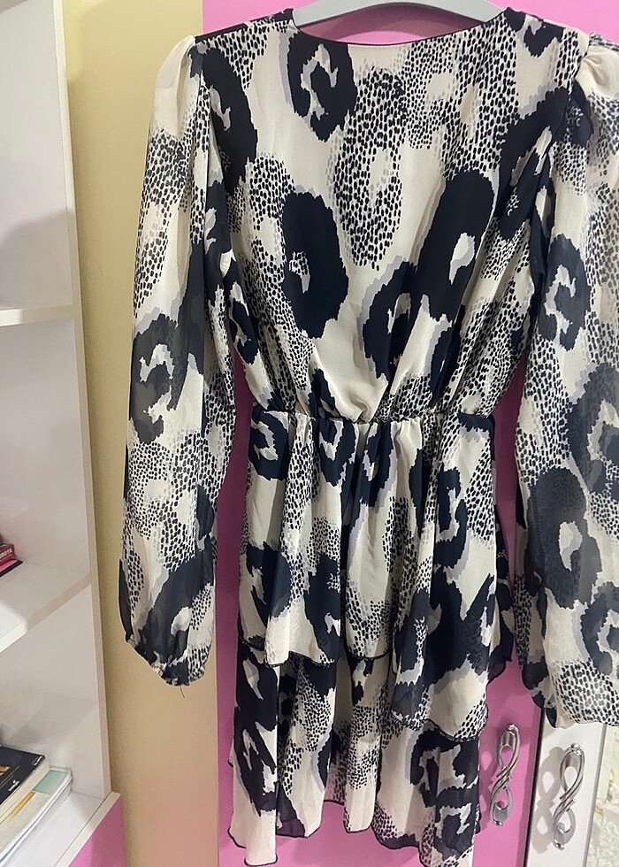 Şifon mini abiye - Görsel 2