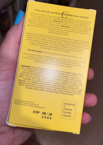 COSMED Glowy Sun Serum SPF 50+ - Görsel 2