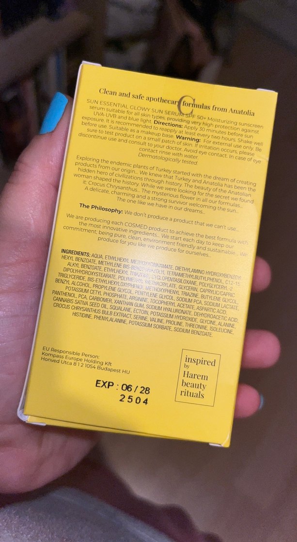 COSMED Glowy Sun Serum SPF 50+ - Görsel 2